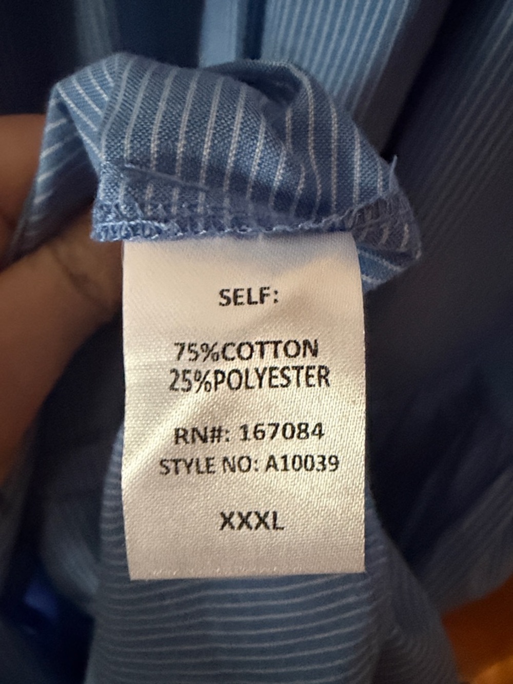 POMANDER PLACE Whipstitch Blue Stripe Mabel Maxi Dress Size XXXL - Picture 9 of 9